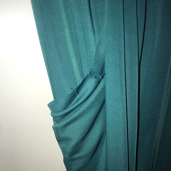 BCBG TURQUOISE MINI DRESS - Picture 4 of 6
